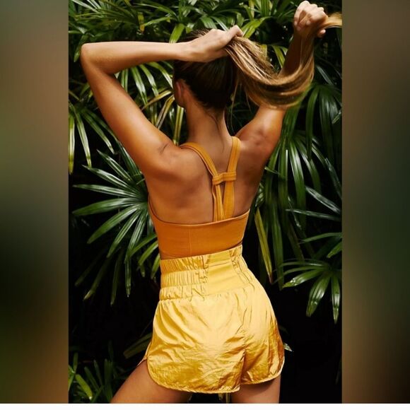 FP Movement by Free People Golden Athletic Shorts - Picture 4 of 8